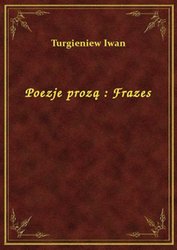 : Poezje prozą : Frazes - ebook