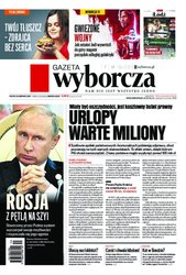 : Gazeta Wyborcza - Warszawa - e-wydanie – 196/2018