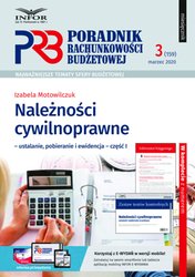 : Poradnik Rachunkowości Budżetowej - e-wydanie – 3/2020