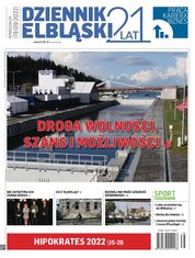 : Dziennik Elbląski - e-wydania – 180/2022