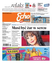 : Echo Dnia - Radomskie - e-wydanie – 51/2024
