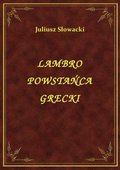 ebooki: Lambro Powstańca Grecki - ebook