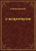 O Moratorium - ebook