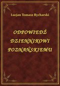 ebooki: Odpowiedź Dziennikowi Poznańskiemu - ebook