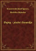 ebooki: Dajny : pieśni litewskie - ebook