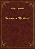 Do autora "Kordiana" - ebook