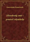 Złotobrody emir : powieść ukraińska - ebook