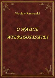 : O Nauce Wierszopiskiej - ebook