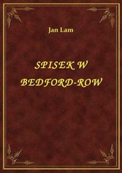 : Spisek W Bedford-Row - ebook