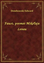 : Faust, poemat Mikołaja Lenau - ebook