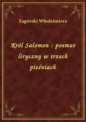 : Król Salomon : poemat liryczny w trzech pieśniach - ebook