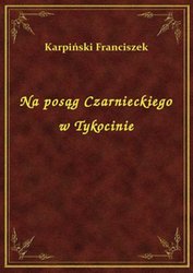 : Na posąg Czarnieckiego w Tykocinie - ebook