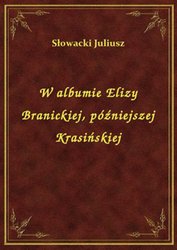 : W albumie Elizy Branickiej, późniejszej Krasińskiej - ebook