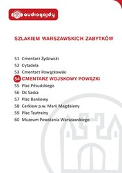 : Cmentarz Wojskowy Powązki. Szlakiem warszawskich zabytków - audiobook