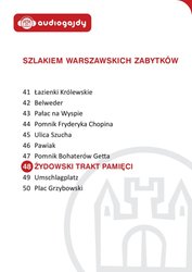 : Żydowski Trakt Pamięci. Szlakiem warszawskich zabytków - audiobook