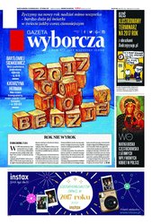 : Gazeta Wyborcza - Warszawa - e-wydanie – 305/2016