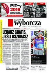 : Gazeta Wyborcza - Warszawa - e-wydanie – 1/2017