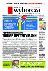 : Gazeta Wyborcza - Warszawa - e-wydanie – 207/2017