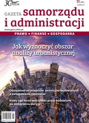 : Gazeta Samorządu i Administracji - e-wydanie – 11/2017