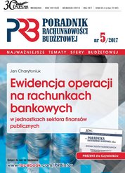 : Poradnik Rachunkowości Budżetowej - e-wydanie – 5/2017