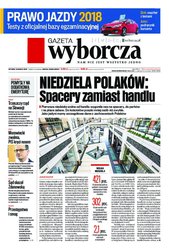 : Gazeta Wyborcza - Warszawa - e-wydanie – 60/2018