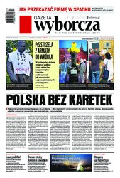 : Gazeta Wyborcza - Warszawa - e-wydanie – 176/2018