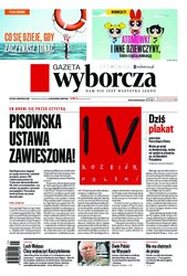 : Gazeta Wyborcza - Warszawa - e-wydanie – 179/2018