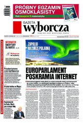 : Gazeta Wyborcza - Warszawa - e-wydanie – 213/2018