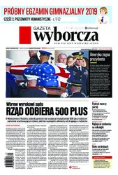 : Gazeta Wyborcza - Warszawa - e-wydanie – 283/2018