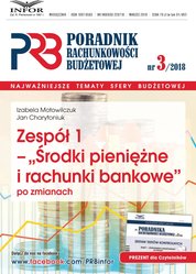 : Poradnik Rachunkowości Budżetowej - e-wydanie – 3/2018