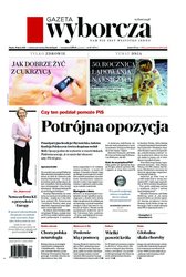 : Gazeta Wyborcza - Warszawa - e-wydanie – 167/2019