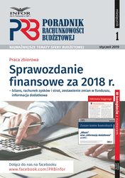 : Poradnik Rachunkowości Budżetowej - e-wydanie – 1/2019