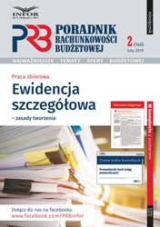 : Poradnik Rachunkowości Budżetowej - e-wydanie – 2/2019