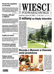 : Wieści Podwarszawskie - e-wydanie – 26/2019