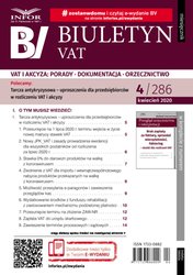 : Biuletyn VAT - e-wydanie – 4/2020