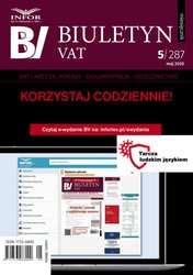 : Biuletyn VAT - e-wydanie – 5/2020