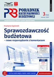 : Poradnik Rachunkowości Budżetowej - e-wydanie – 3/2022