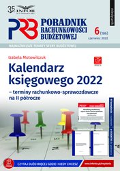 : Poradnik Rachunkowości Budżetowej - e-wydanie – 6/2022
